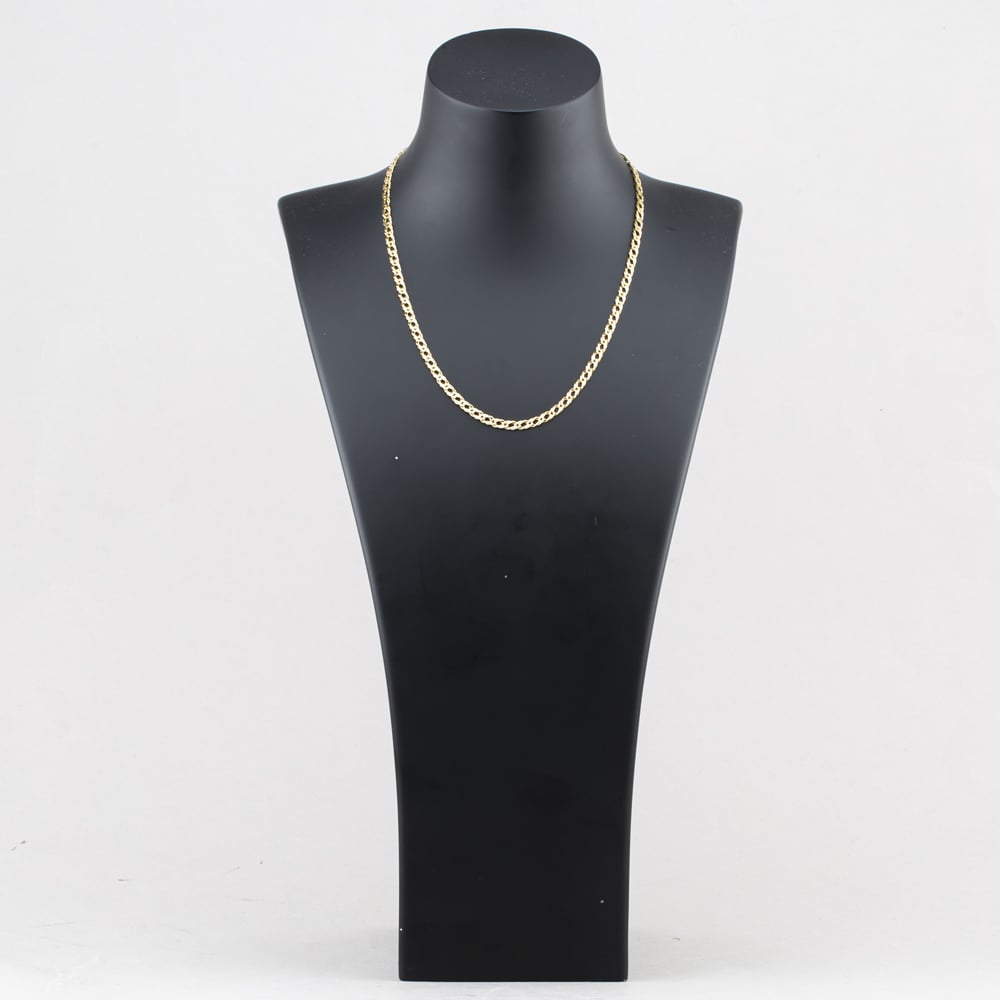Pre-Owned 9ct Yellow Gold 18 Inch Curb Chain 41041829