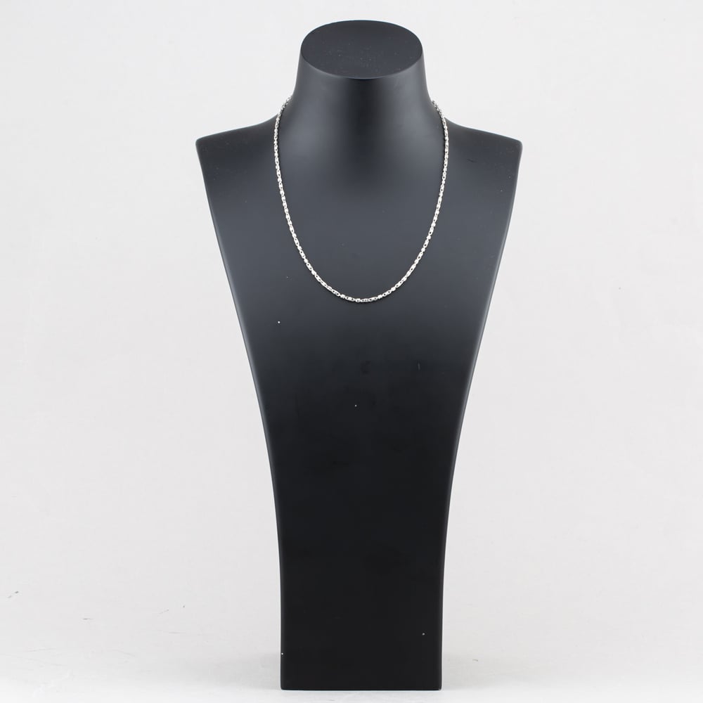Pre-Owned 9ct White Gold 18 Inch Fancy Chain 41041830