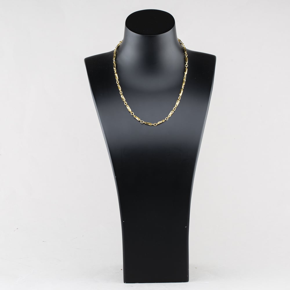 Pre-Owned 9ct Yellow Gold Fancy 18 Inch Fancy Chain 41041856