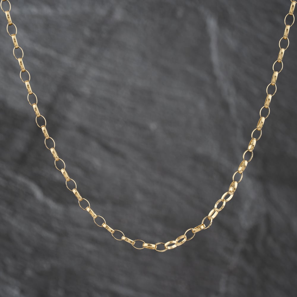 Pre-Owned 9ct Yellow Gold 36 Inch Belcher Chain 41041867