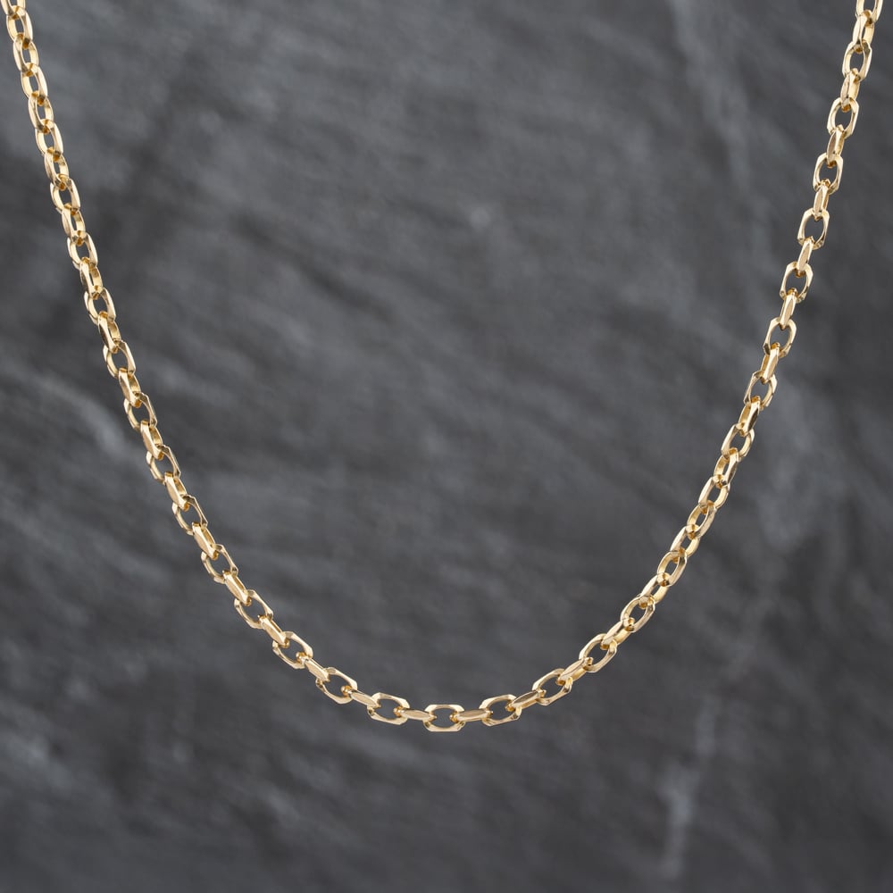 Pre-Owned 9ct Yellow Gold 26 Inch Belcher Chain 41041868