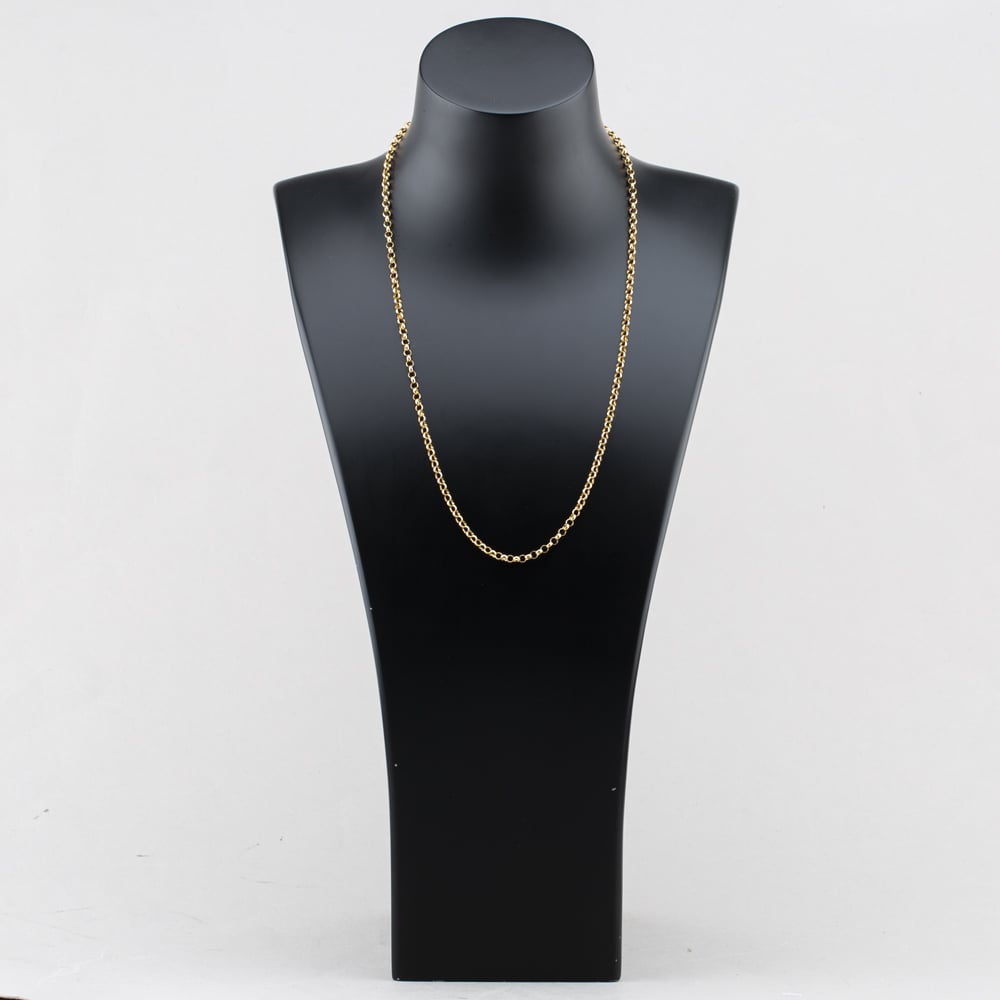 Pre-Owned 9ct Yellow Gold 22 Inch Belcher Chain 41041876