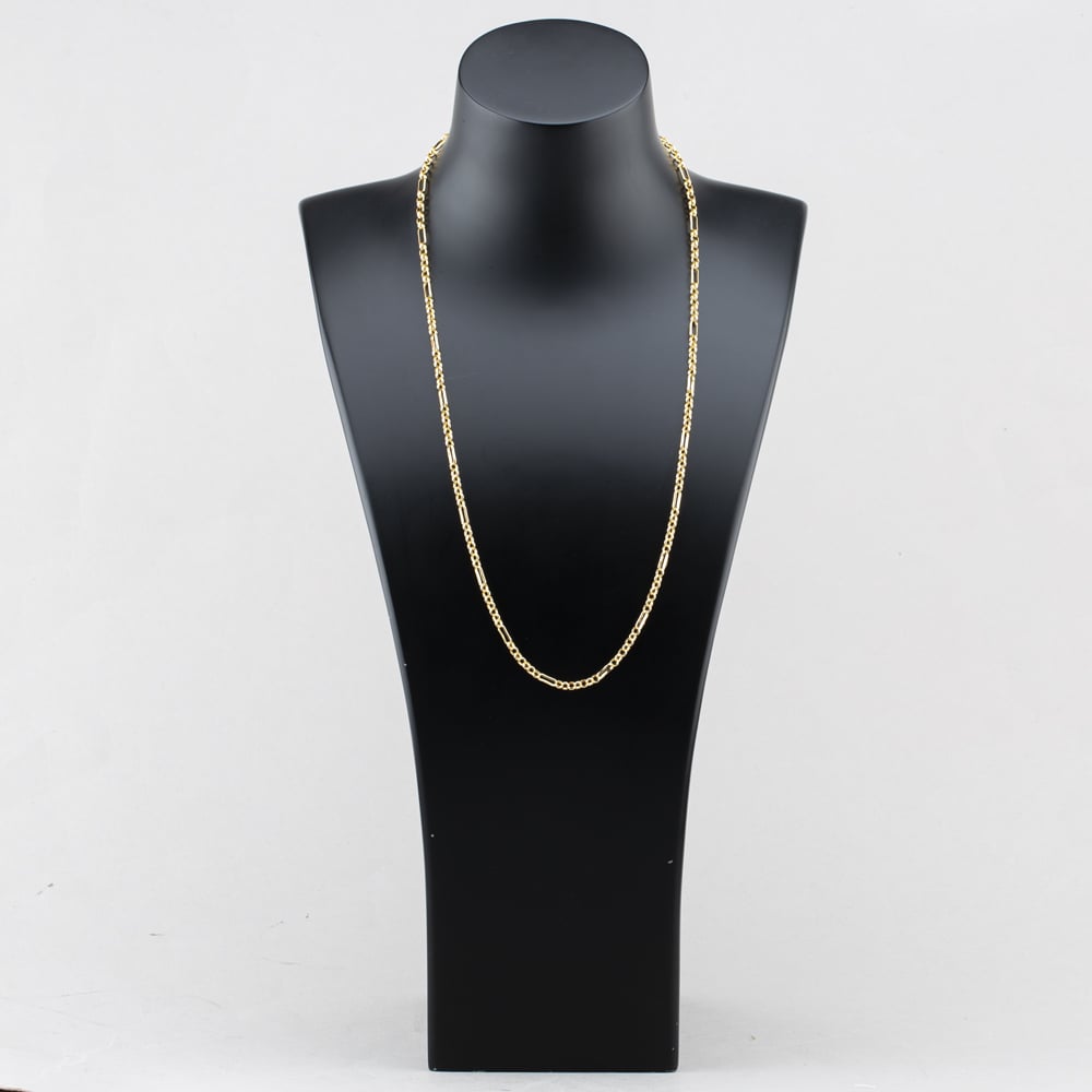 Pre-Owned 9ct Yellow Gold Seven Plus One Link 24 Inch Belcher Chain 41041878