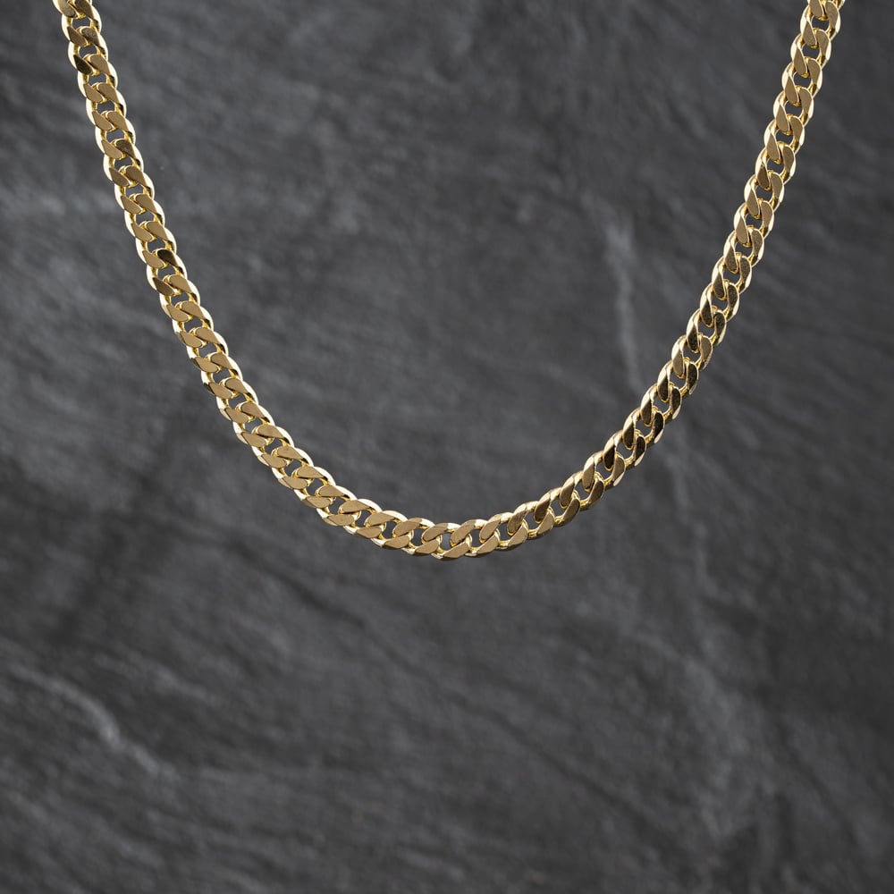 Second Hand 9ct Yellow Gold 20 Inch Curb Chain 41041892