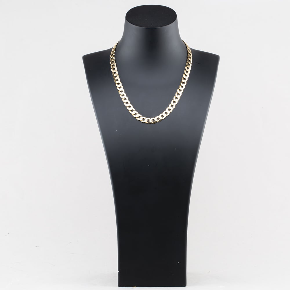 Pre-Owned 9ct Yellow Gold 18 Inch Curb Chain 41041905