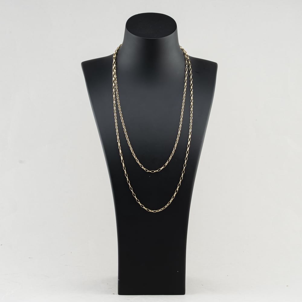Pre-Owned 9ct Yellow Gold 50 Inch Belcher Chain 41041917
