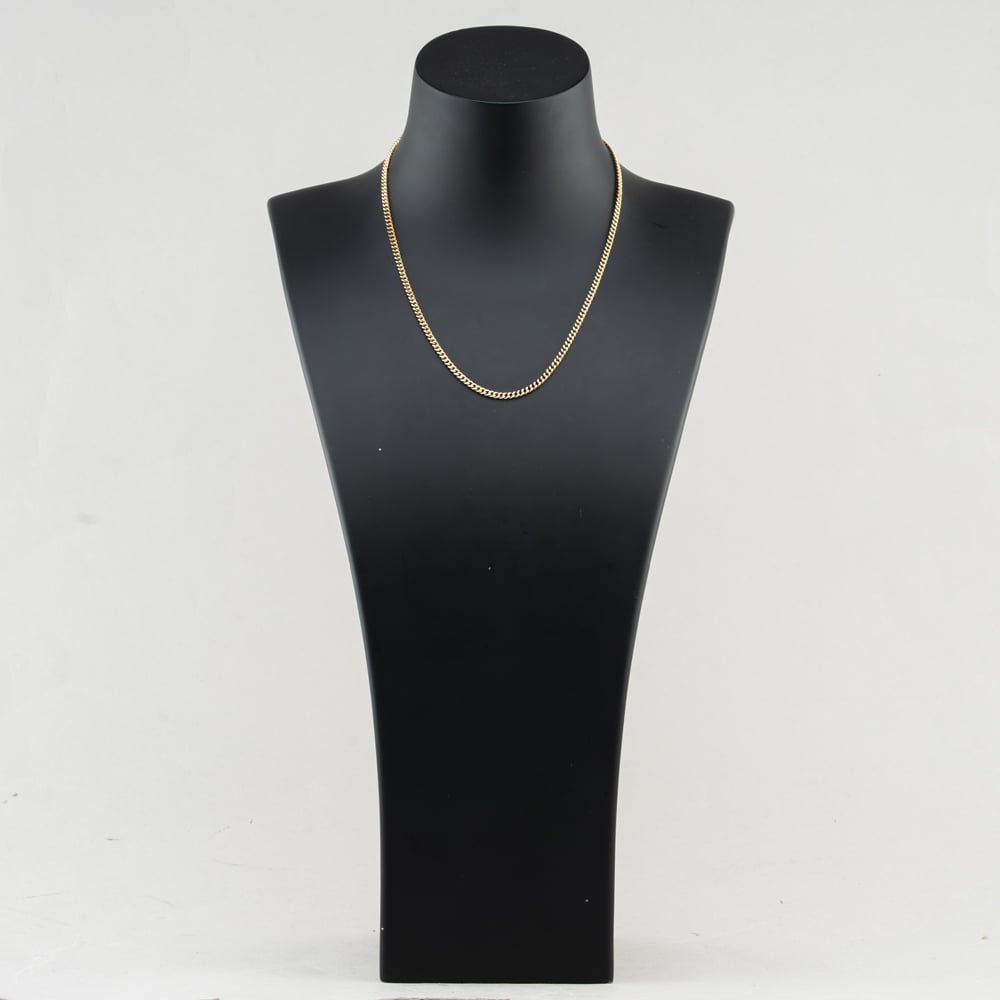 Pre-Owned 9ct Yellow Gold 16 Inch Curb Chain 41041922
