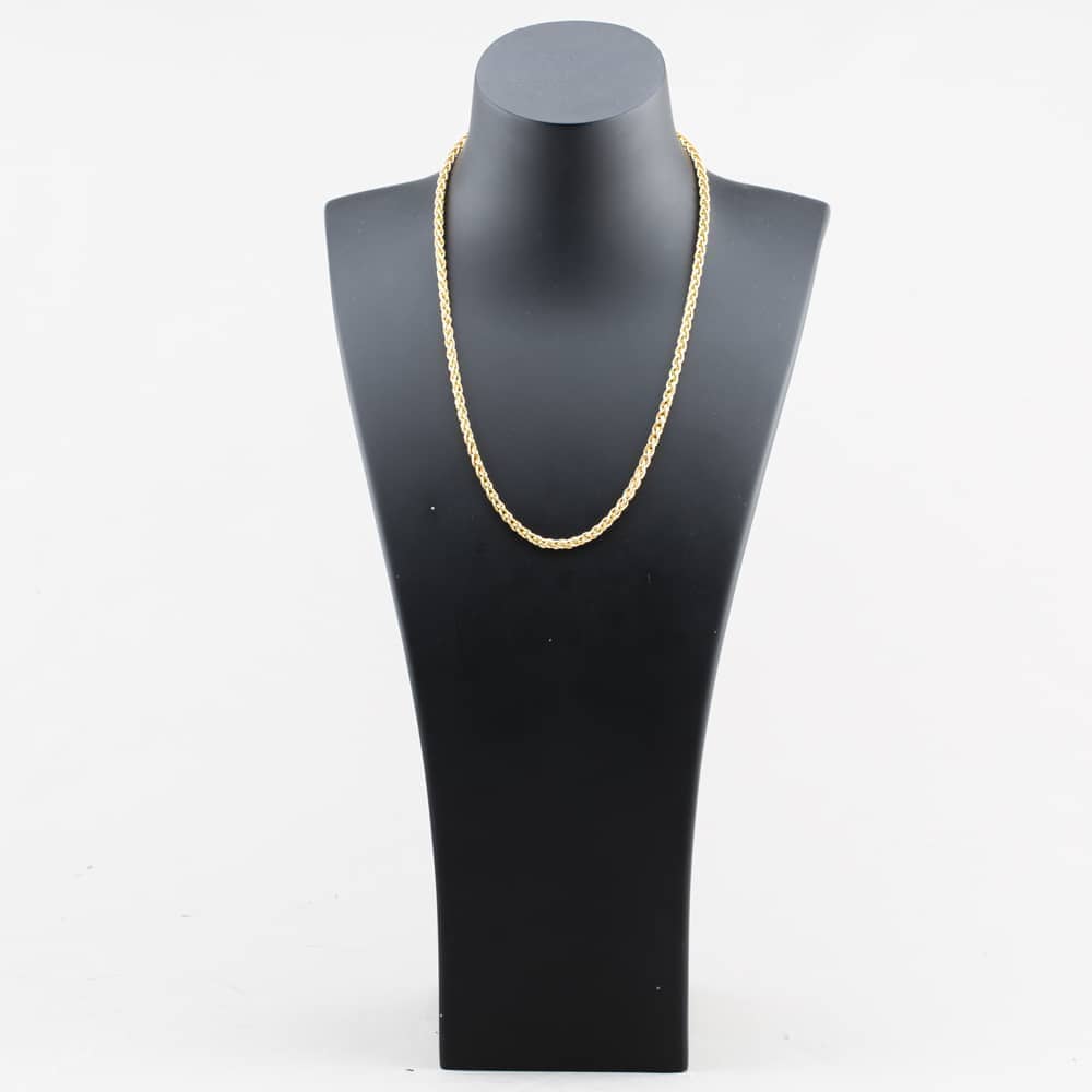 Pre-Owned 9ct Yellow Gold 20 Inch Spiga Chain 41041928