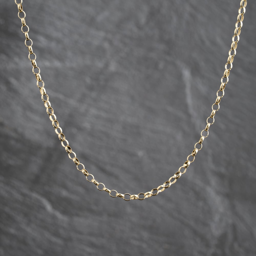 Pre-Owned 9ct Yellow Gold 20 Inch Belcher Chain 41041929