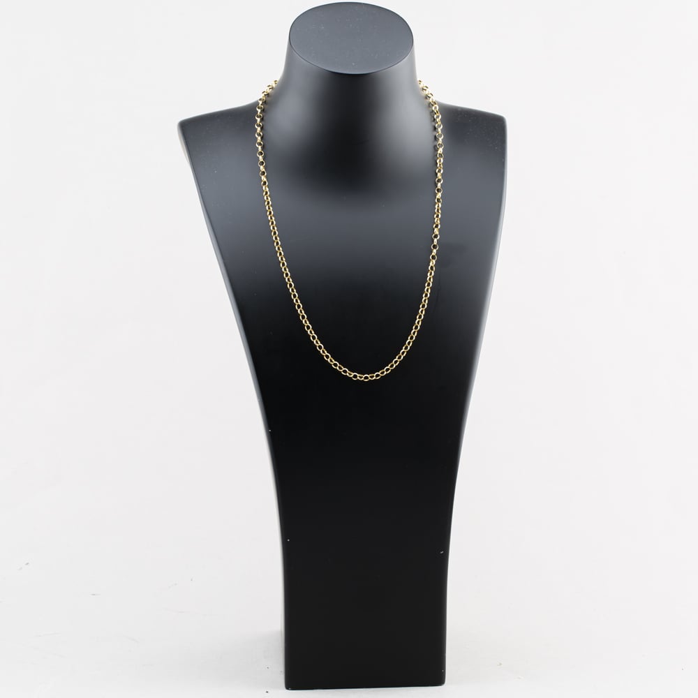 Pre-Owned 9ct Yellow Gold 21 Inch Belcher Chain 41041931