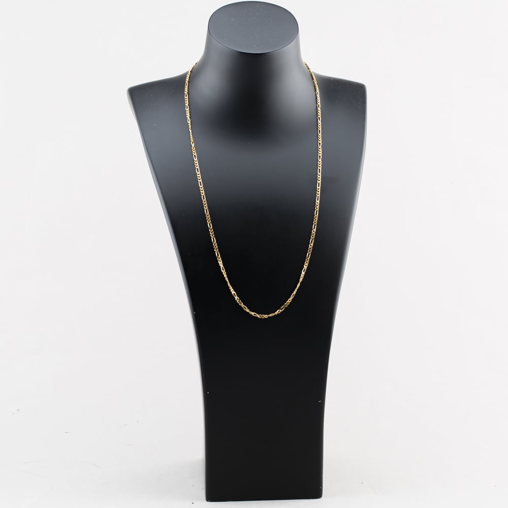 Pre-Owned 9ct Yellow Gold 24 Inch Figaro Chain 41041934