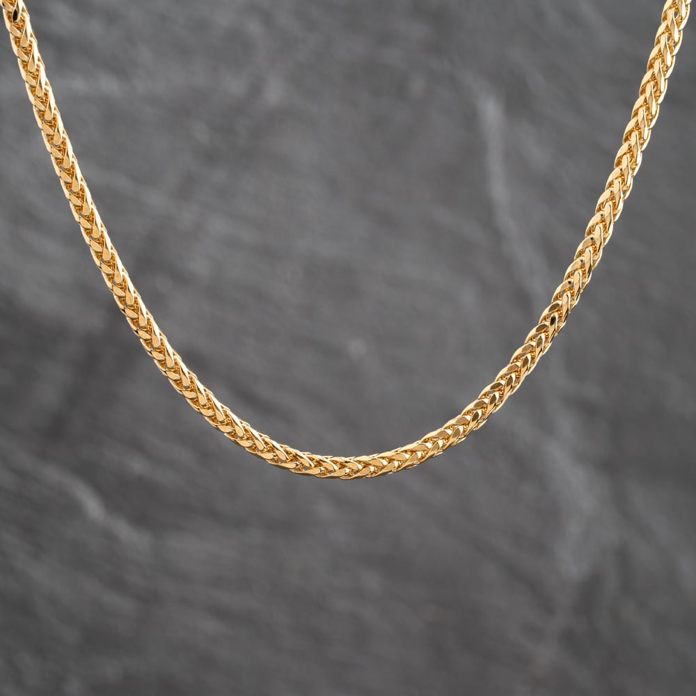 Pre-Owned 9ct Yellow Gold 20 Inch Foxtail Chain 41041945