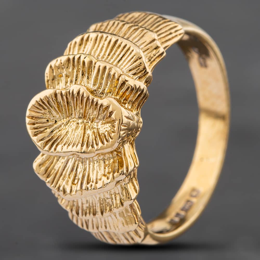 Click to view product details and reviews for Pre Owned 9ct Yellow Gold Bark Layered Dress Ring 41101626. Click to view product details and reviews for Pre Owned 9ct Yellow Gold Bark Layered Dress Ring 41101626.