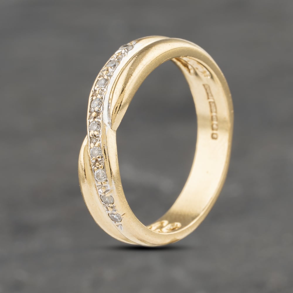 Click to view product details and reviews for Pre Owned 9ct Yellow Gold Cubic Zirconia Crossover Ring 41103079. Click to view product details and reviews for Pre Owned 9ct Yellow Gold Cubic Zirconia Crossover Ring 41103079.