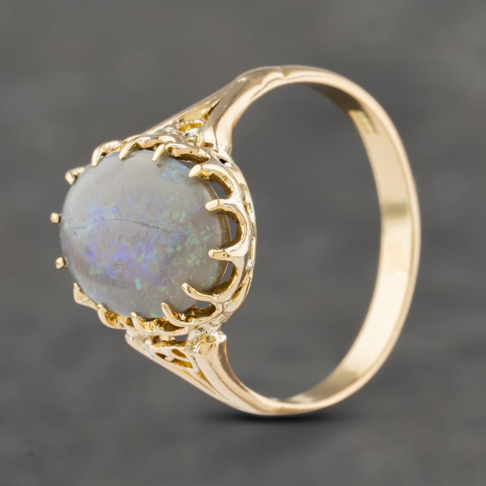 Click to view product details and reviews for Pre Owned Vintage Yellow Gold Opal Oval Dress Ring 41103259. Click to view product details and reviews for Pre Owned Vintage Yellow Gold Opal Oval Dress Ring 41103259.