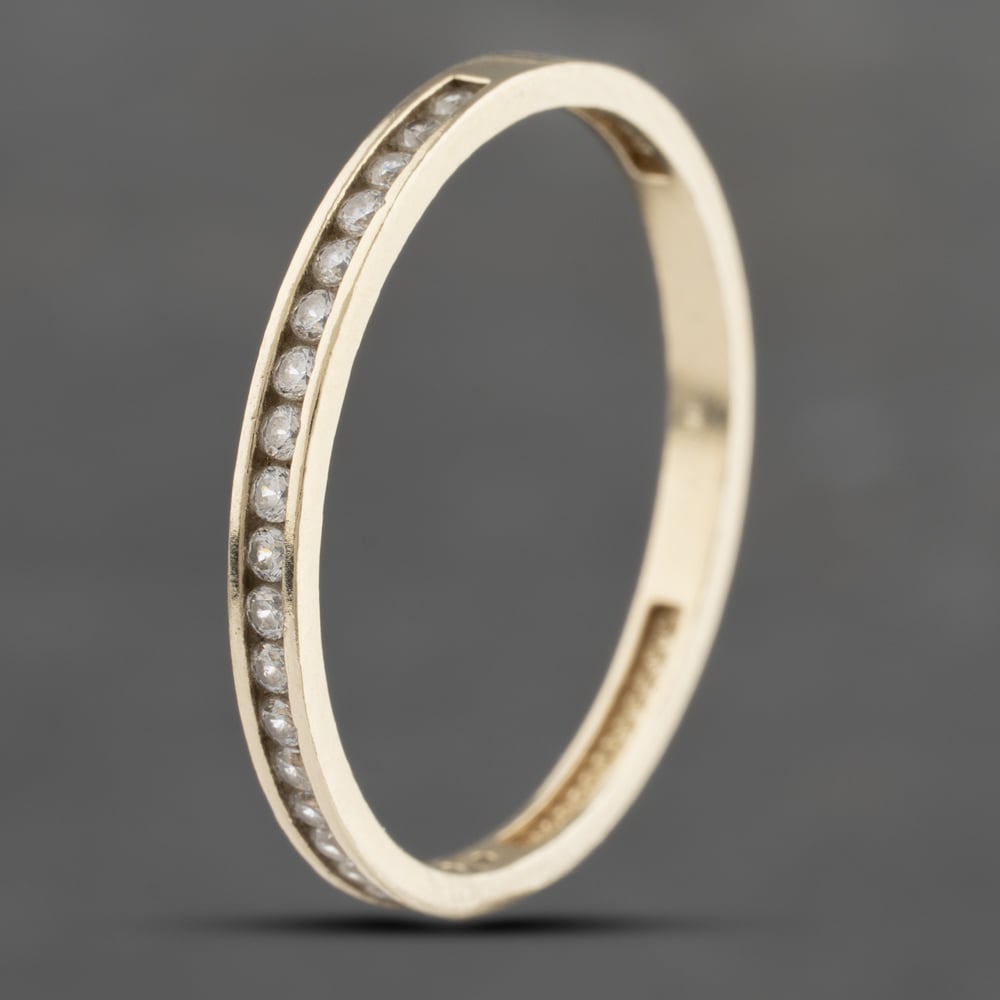 Click to view product details and reviews for Pre Owned 9ct Yellow Gold Cubic Zirconia Channel Set Half Eternity Ring 41103336. Click to view product details and reviews for Pre Owned 9ct Yellow Gold Cubic Zirconia Channel Set Half Eternity Ring 41103336.