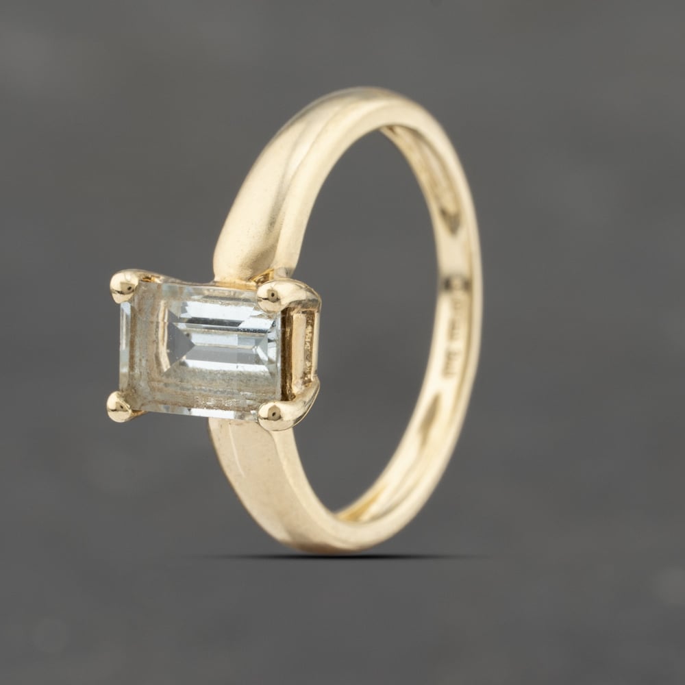 Click to view product details and reviews for Pre Owned 9ct Yellow Gold Aquamarine Rectangle Dress Ring 41103442. Click to view product details and reviews for Pre Owned 9ct Yellow Gold Aquamarine Rectangle Dress Ring 41103442.