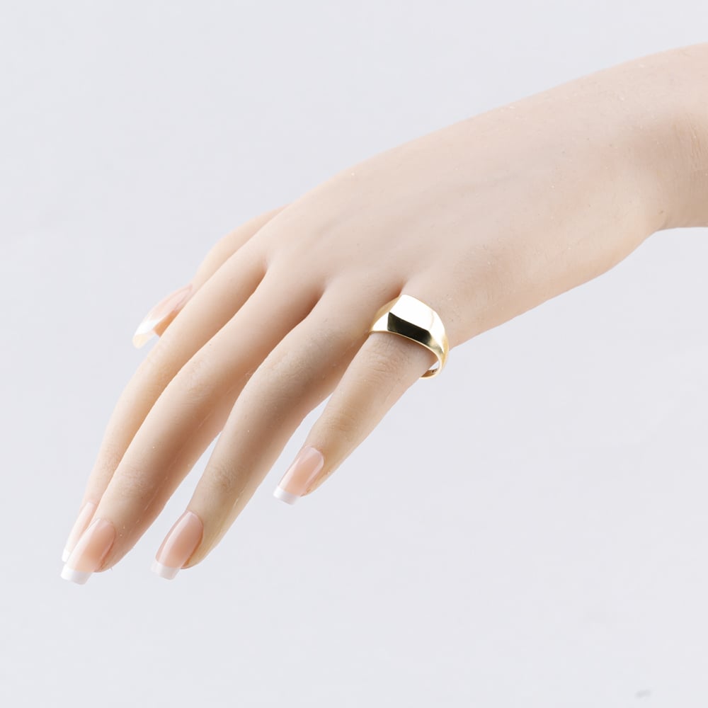 Pre-Owned 9ct Yellow Gold Prism Design Dress Ring 41103599