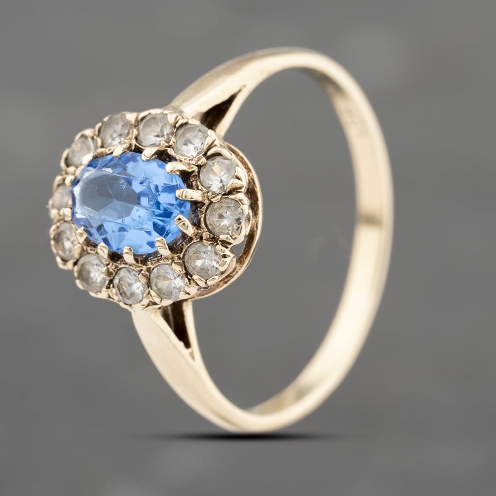 Click to view product details and reviews for Pre Owned Vintage Yellow Gold Glass And White Spinel Cluster Ring 41103662. Click to view product details and reviews for Pre Owned Vintage Yellow Gold Glass And White Spinel Cluster Ring 41103662.