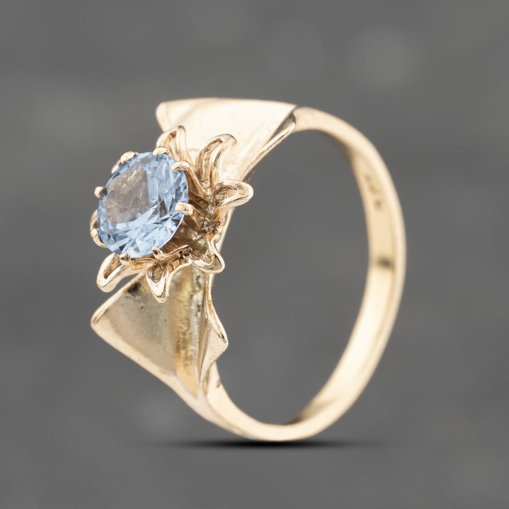 Click to view product details and reviews for Pre Owned Vintage Yellow Gold Synthetic Blue Spinel Flower Dress Ring 41103736. Click to view product details and reviews for Pre Owned Vintage Yellow Gold Synthetic Blue Spinel Flower Dress Ring 41103736.