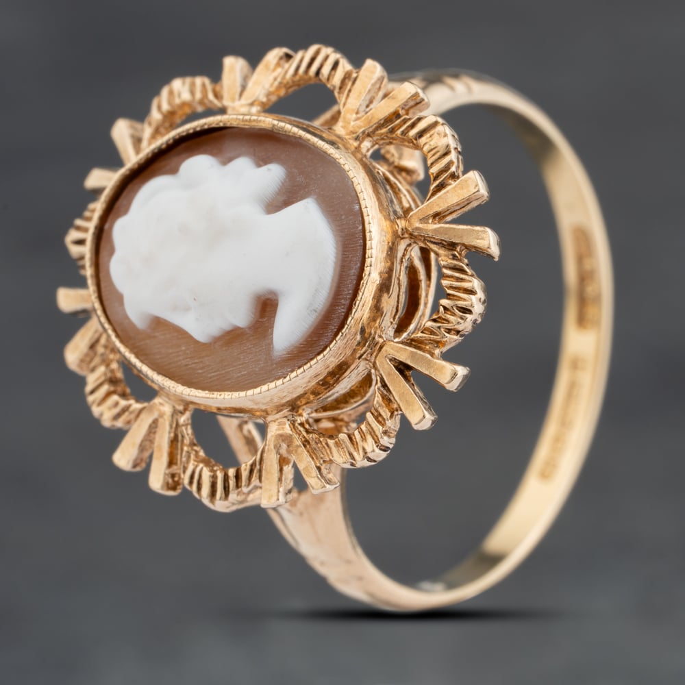 Click to view product details and reviews for Pre Owned 9ct Yellow Gold Cameo Ornate Dress Ring 41103971. Click to view product details and reviews for Pre Owned 9ct Yellow Gold Cameo Ornate Dress Ring 41103971.