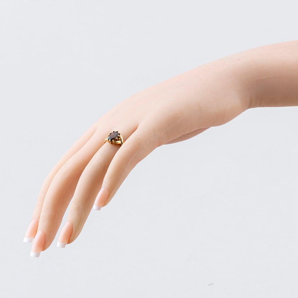 Pre-Owned 9ct Yellow Gold Smoky Quartz Dress Ring 41104310