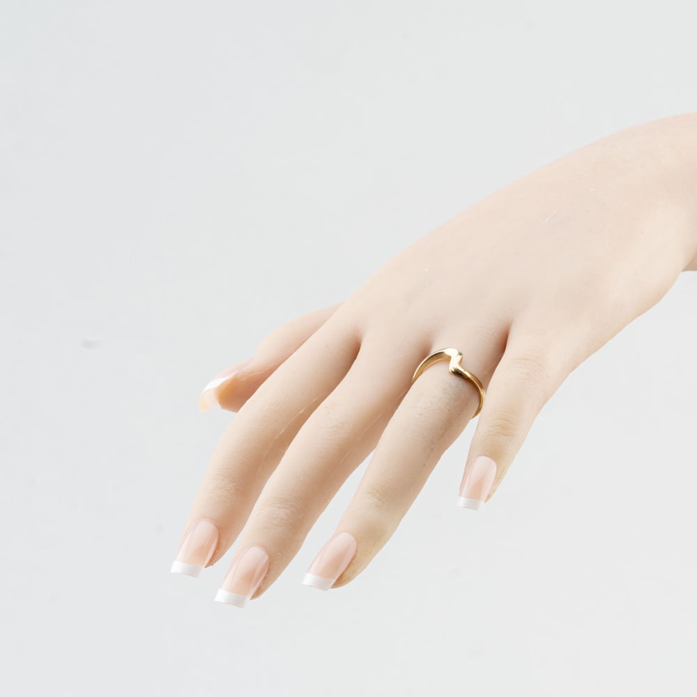 Pre-Owned 9ct Yellow Gold Twist Dress Ring 41104771