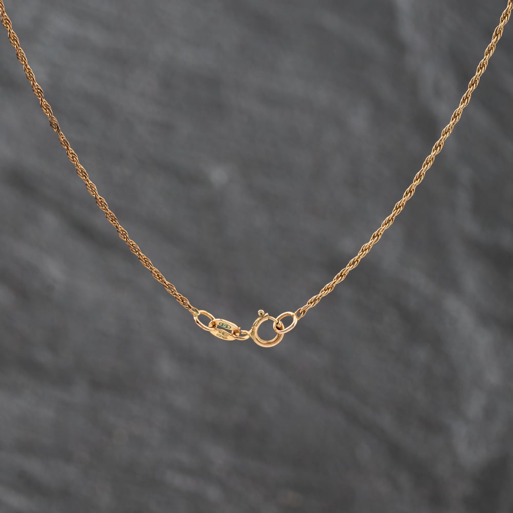 Pre-Owned 9ct Yellow Gold Multi Stone Rag Doll Pendant & 19 Inch Prince Of Wales Chain 41143726