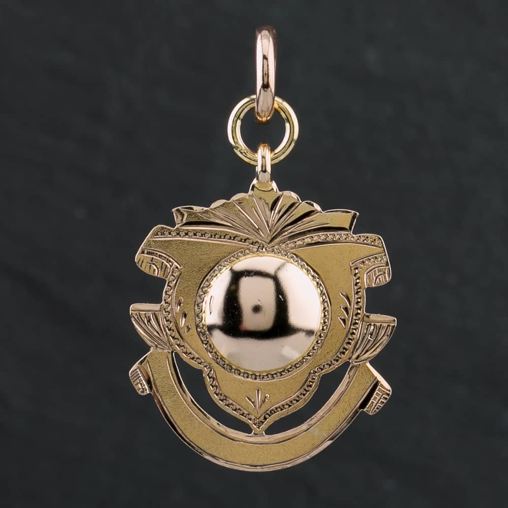 Product photograph of Pre-owned Vintage Yellow Gold Medal Loose Pendant 4114510 from The Jewel Hut