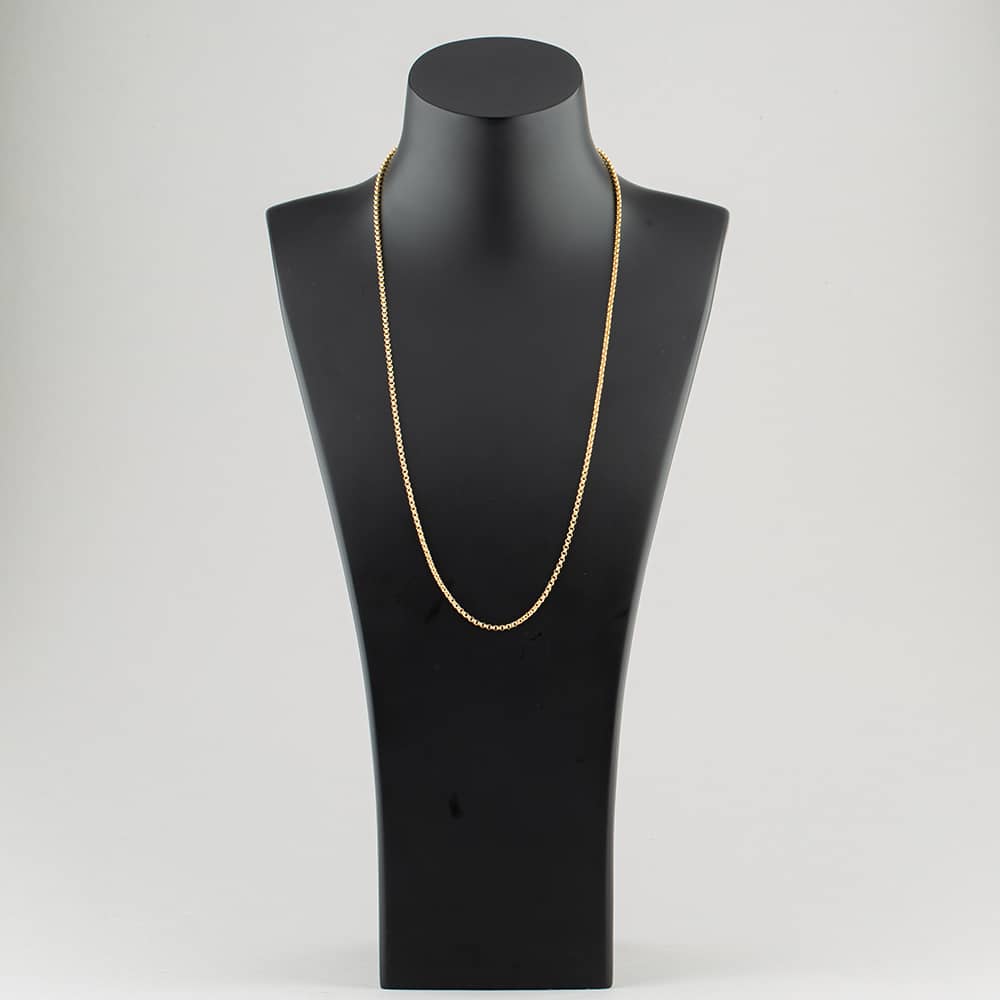 Product photograph of Pre-owned 9ct Yellow Gold 24 Inch Belcher Chain 41161018 from The Jewel Hut