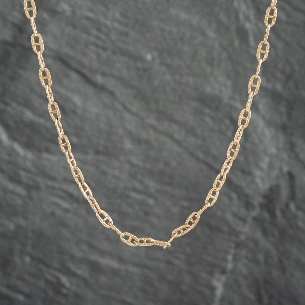 Pre-Owned 9ct Yellow Gold Fancy 26 Inch Anchor Chain 41161950