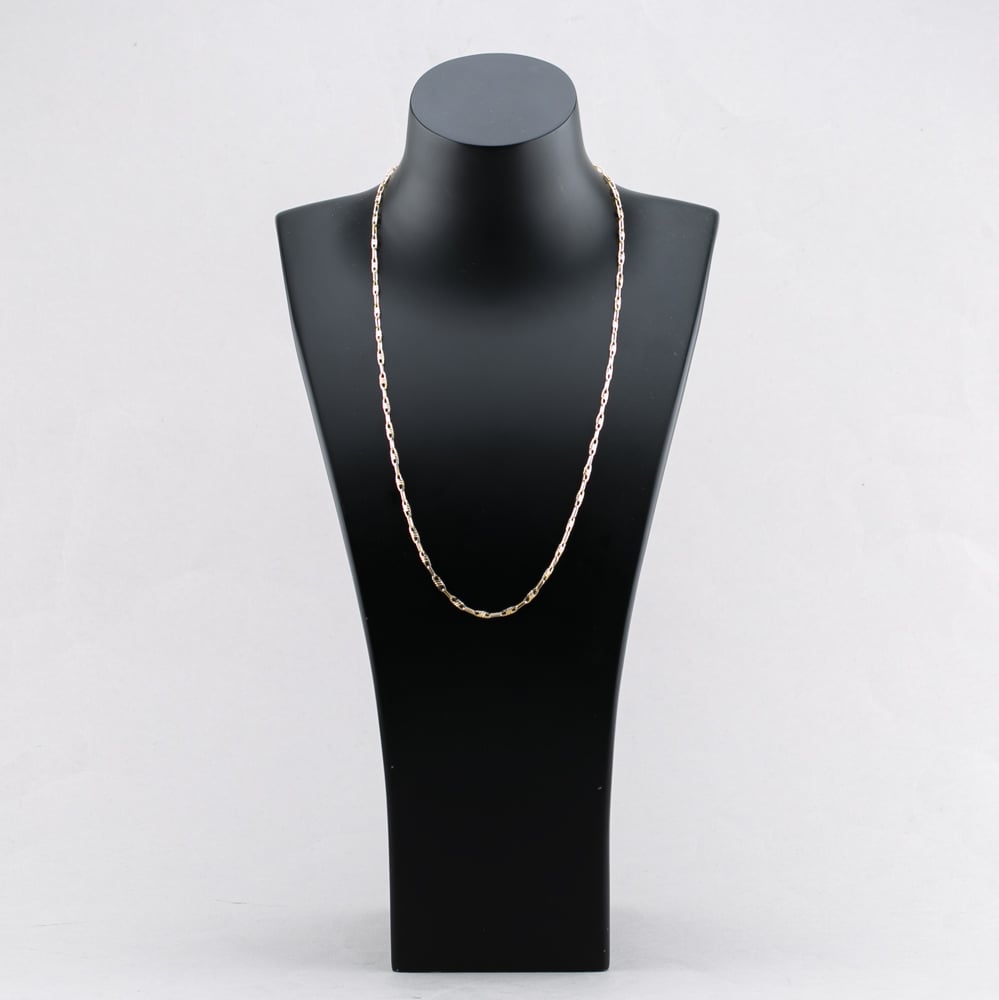 Pre-Owned 9ct Yellow Gold Fancy Link 23 Inch Chain 41161993