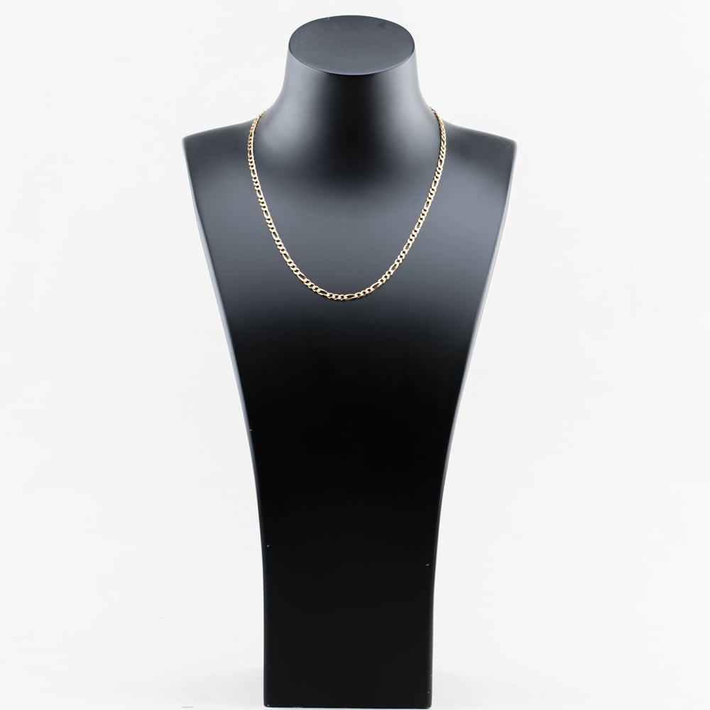 Pre-Owned 9ct Yellow Gold 18 Inch Figaro Chain 41162034