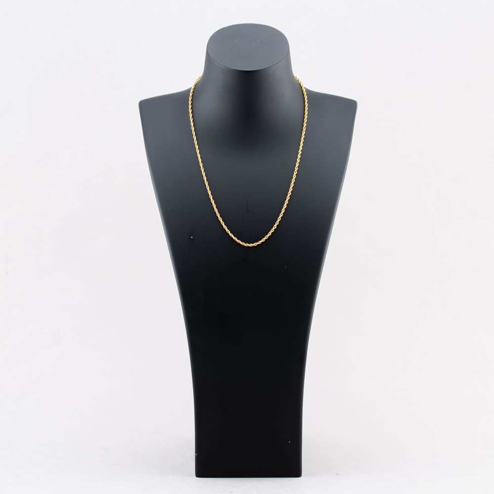 Pre-Owned 9ct Yellow Gold 19 Inch Prince Of Wales Chain 41162037