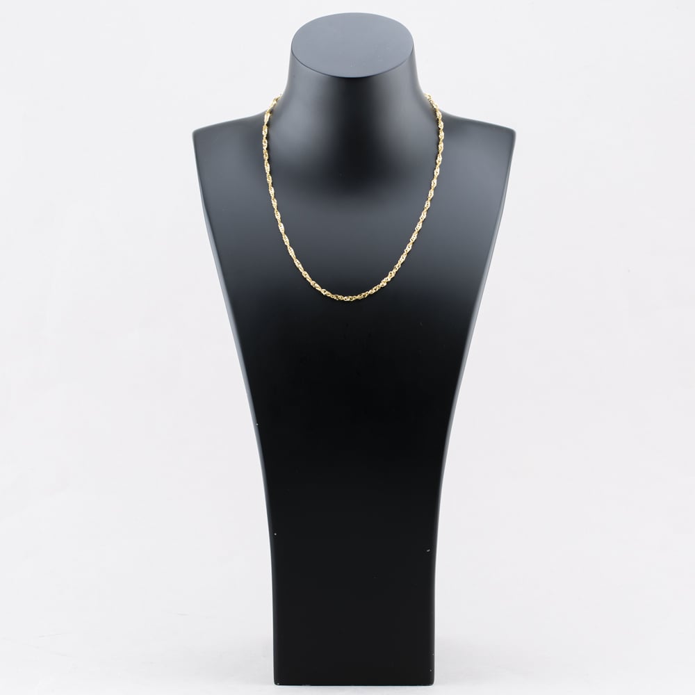 Pre-Owned 9ct Yellow Gold 18 Inch Twist Chain 41162139