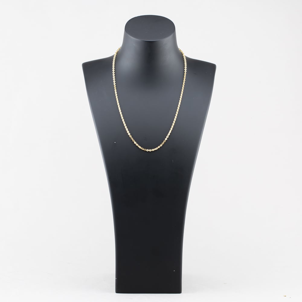 Pre-Owned 9ct Yellow Gold Round Link 20 Inch Belcher Chain 41162219