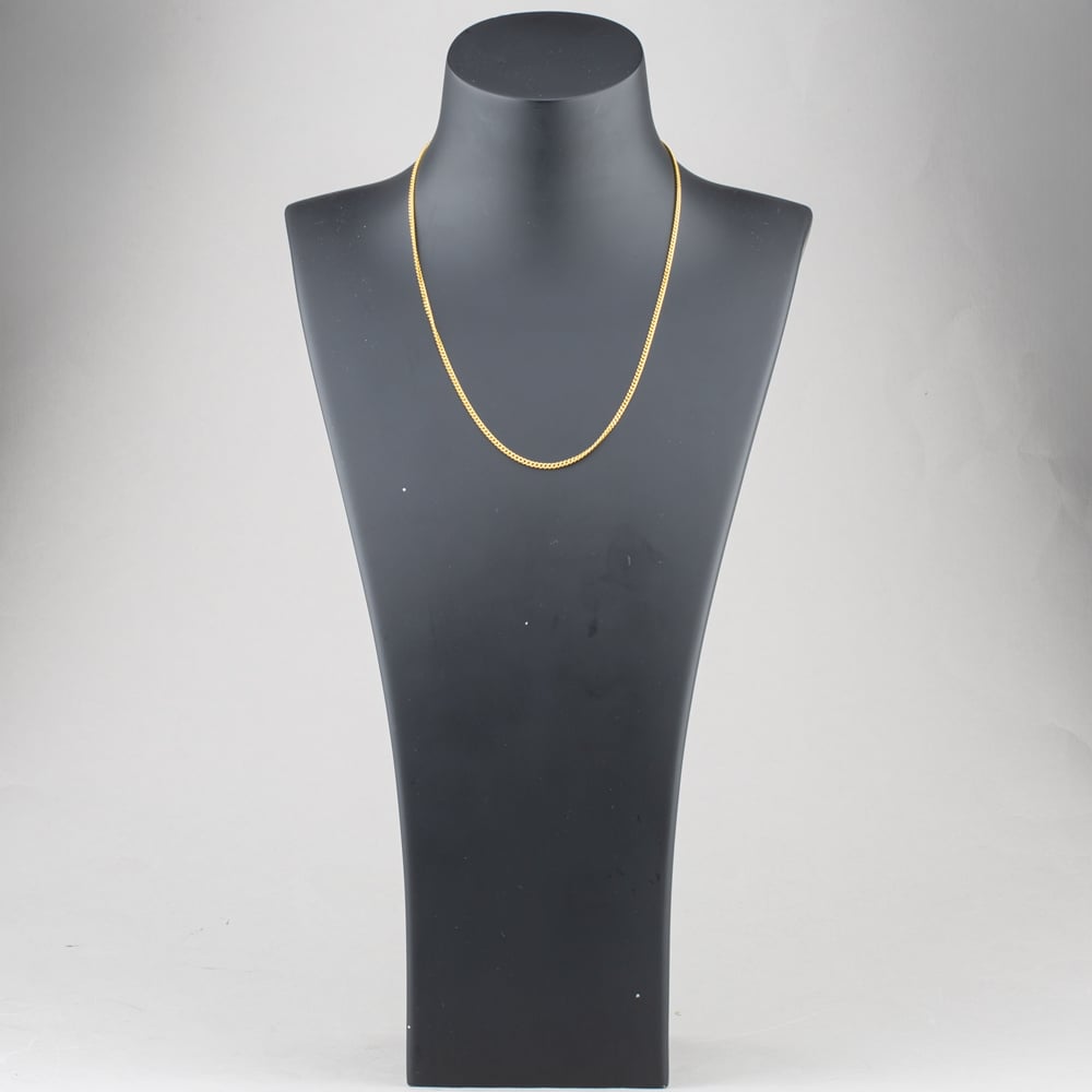 Pre-Owned 9ct Yellow Gold 18 Inch Curb Chain 41162268