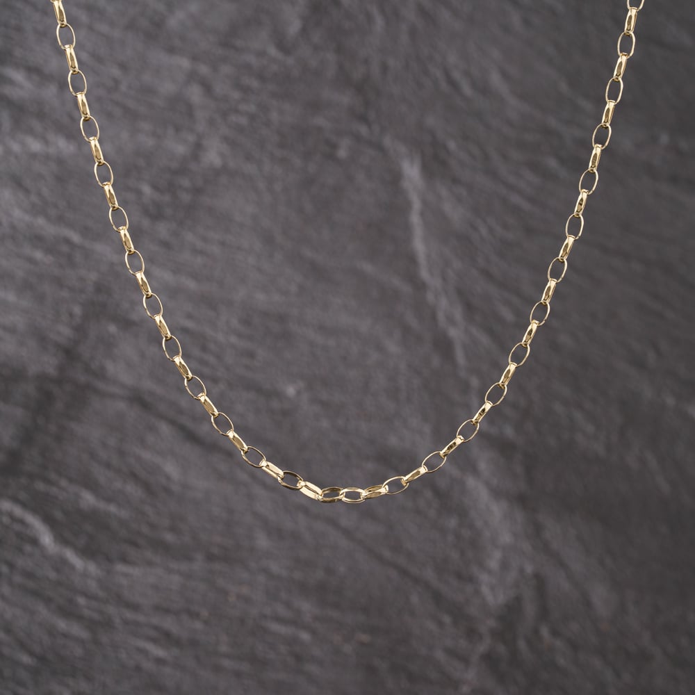 Pre-Owned 9ct Yellow Gold 20 Inch Belcher Chain 41162282
