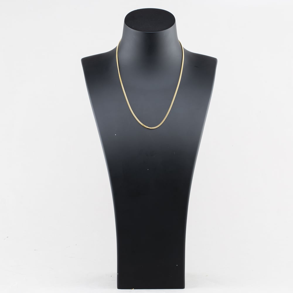 Pre-Owned 9ct Yellow Gold 18 Inch Curb Chain 41162313