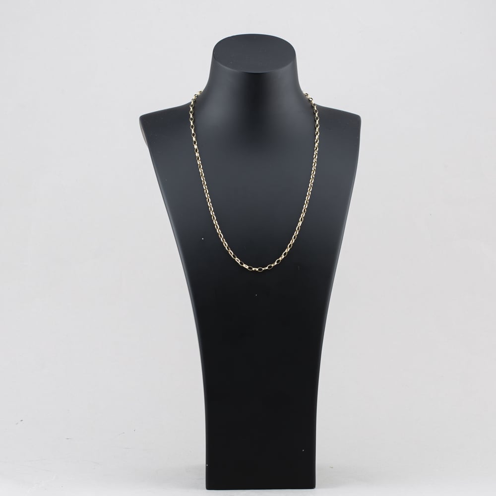 Pre-Owned 9ct Yellow Gold 21 Inch Belcher Chain 41162324