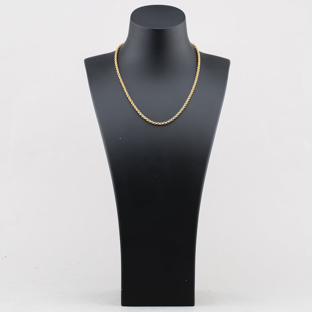 Pre-Owned 9ct Yellow Gold 18 Inch Belcher Chain 41162331
