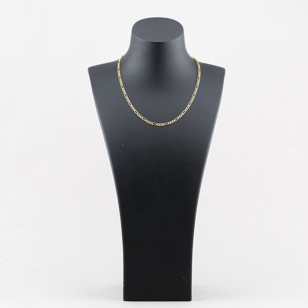 Pre-Owned 9ct Yellow Gold 18 Inch Figaro Chain 41162354