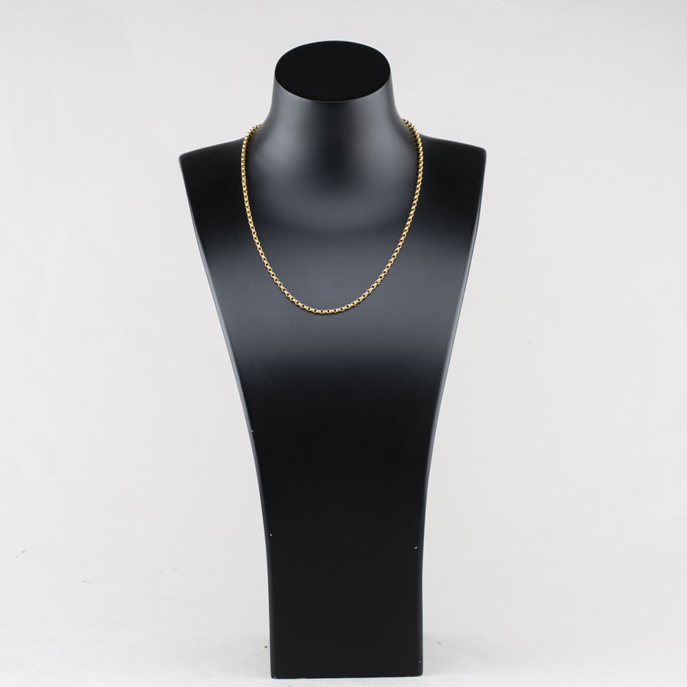 Pre-Owned 9ct Yellow Gold 19 Inch Belcher Chain 41162385