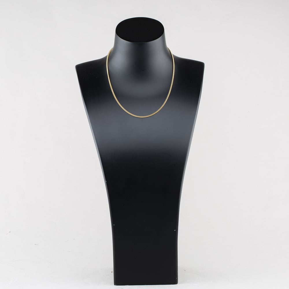Pre-Owned 9ct Yellow Gold 16 Inch Curb Chain 41162388