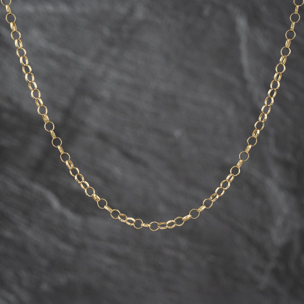 Pre-Owned 9ct Yellow Gold 21 Inch Belcher Chain 41162394