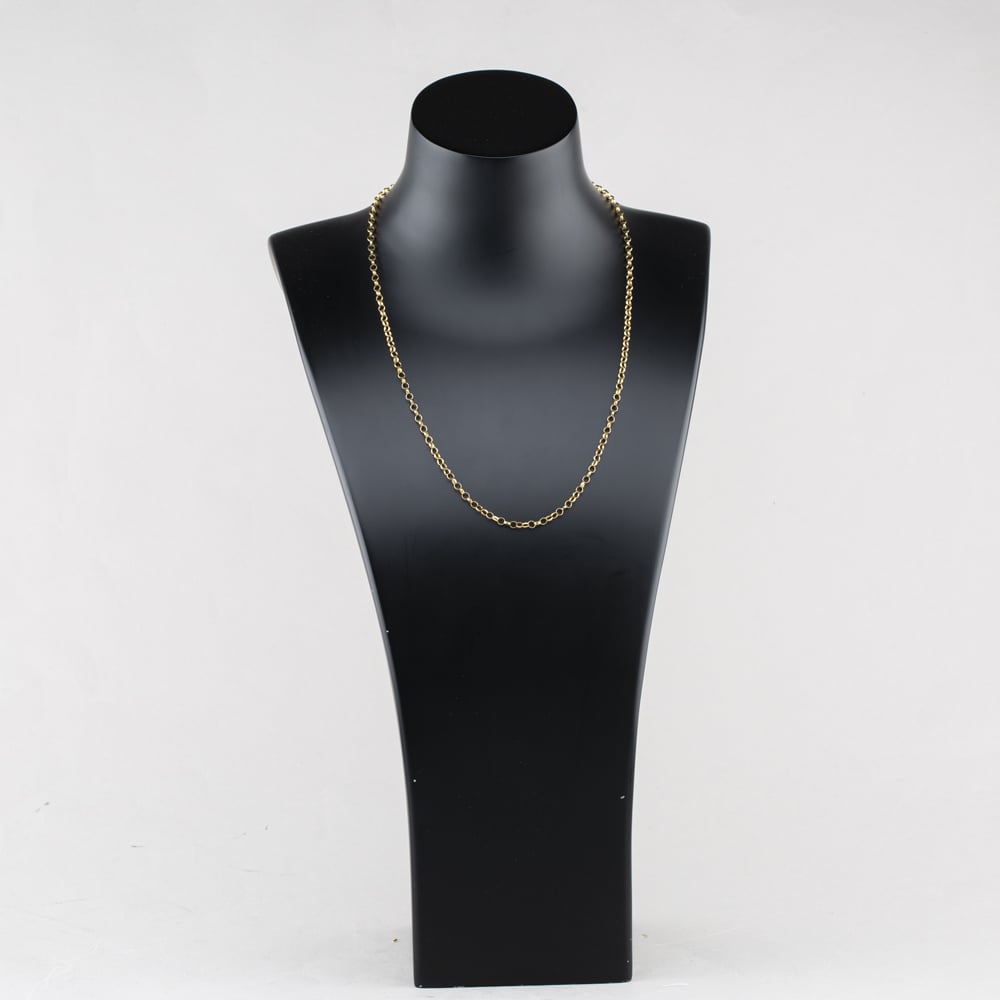 Pre-Owned 9ct Yellow Gold 21 Inch Belcher Chain 41162394