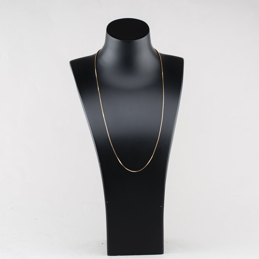 Pre-Owned 9ct Yellow Gold 25 Inch Box Chain 41162402