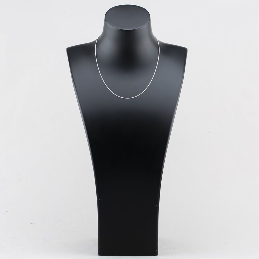 Pre-Owned 18ct White Gold 16 Inch Spiga Chain 41162409