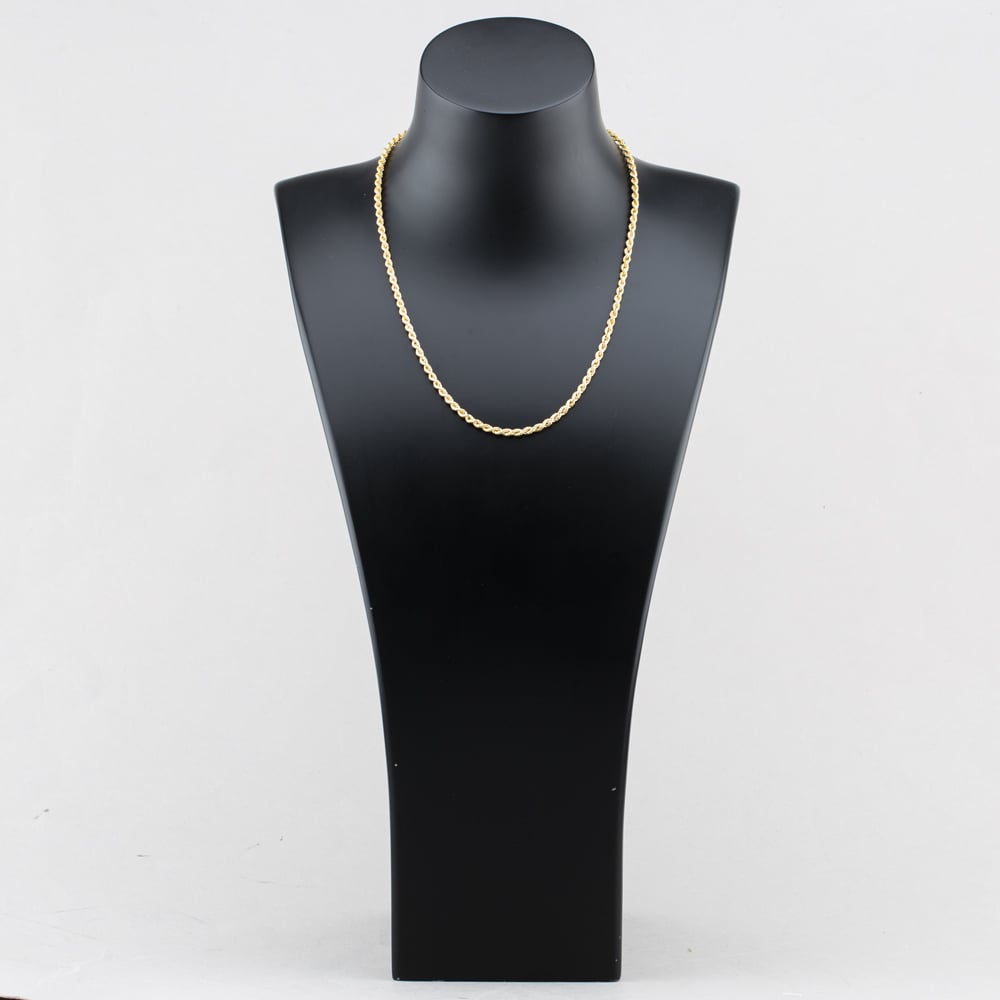 Pre-Owned 9ct Yellow Gold 18 Inch Rope Chain 41162411