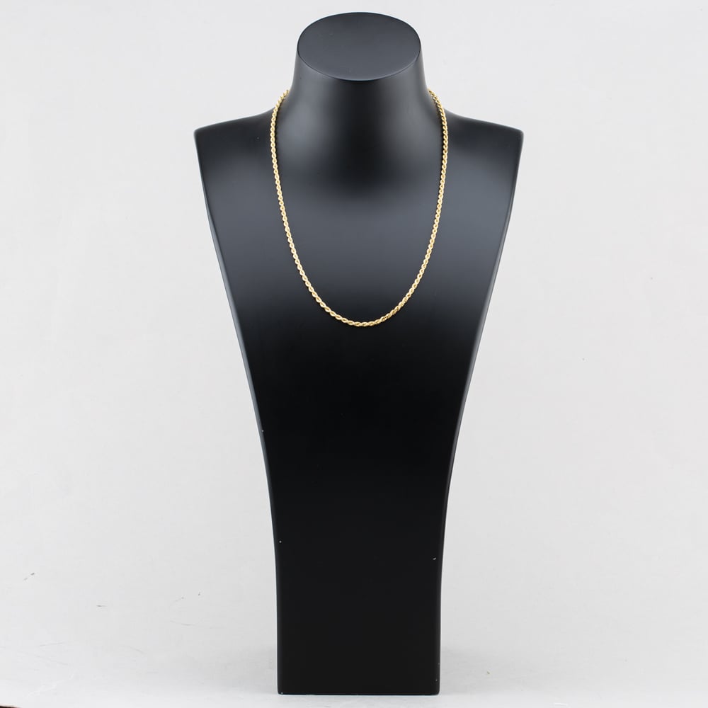 Pre-Owned 9ct Yellow Gold 19 Inch Rope Chain 41162412